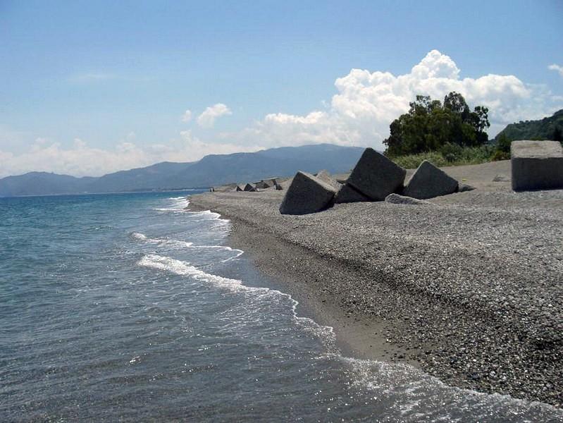 Spiaggia con panorama sul mare